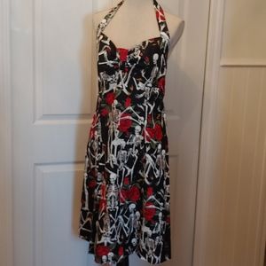 Rockabilly halter dress
